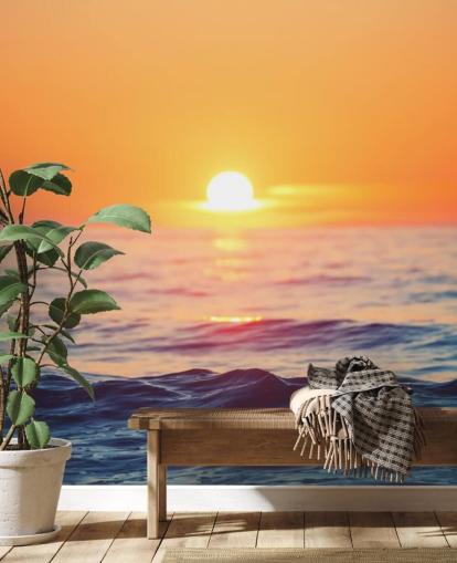 Decorazione murale Sunrise Ocean