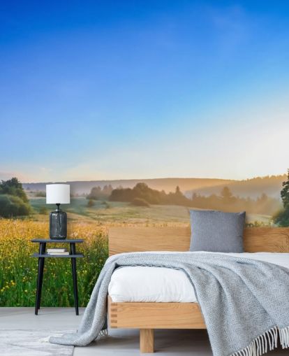 Flower Meadow in Summer Wall Mural