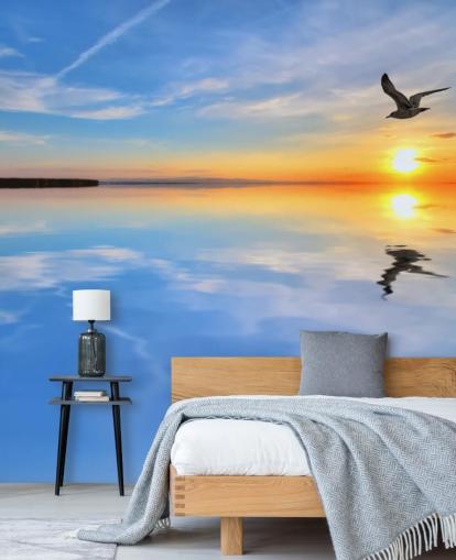 Carta da parati Sunset Lake