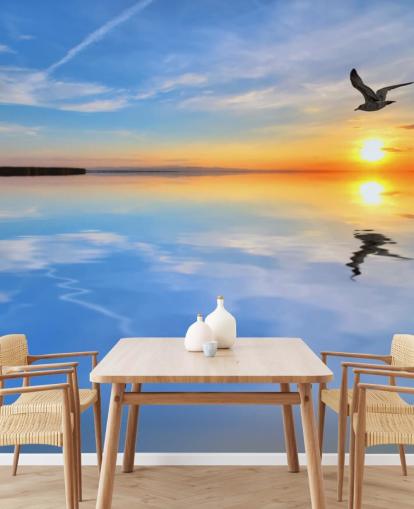 Carta da parati Sunset Lake