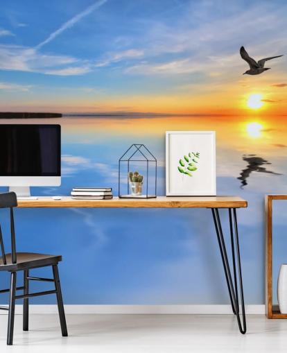 Sunset Lake Wallpaper