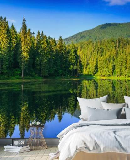 Lake and Forest Wall Mural