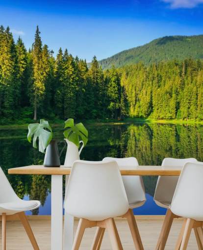 Lake and Forest Wall Mural