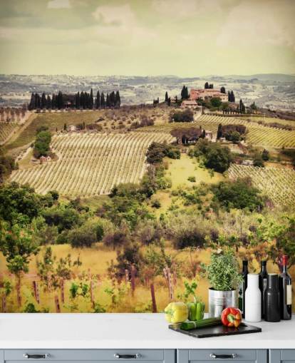 Carta da parati Toscana Italia