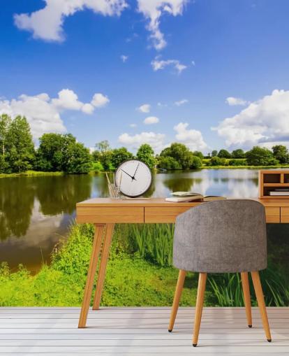 Countryside Lake Wallpaper Countryside Lake Wallpaper