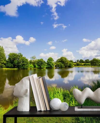 Countryside Lake Wallpaper Countryside Lake Wallpaper