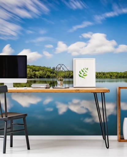 Papel de parede vasto lago