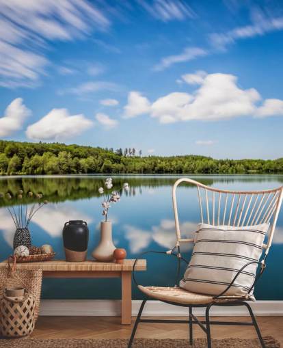 Enorme Lake Bakgrunn