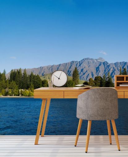 Boot und See Fototapete