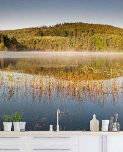 Grassy Lake Wall Mural Grassy Lake Wall Mural