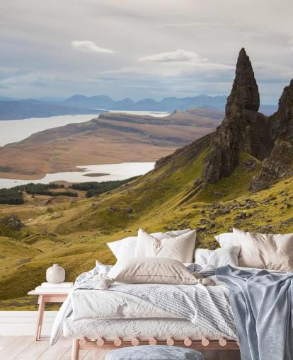 Carta da parati Old Man of Storr Countryside Scozia