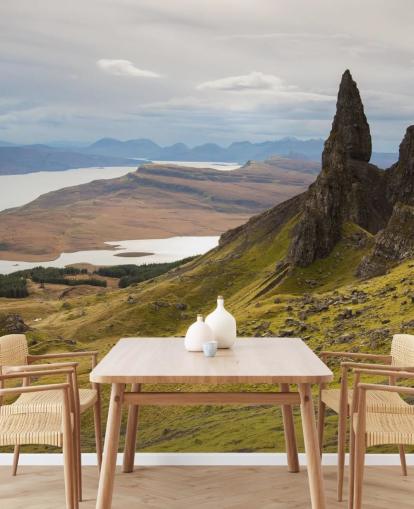 Old Man of Storr Countryside Scotland Wallpaper