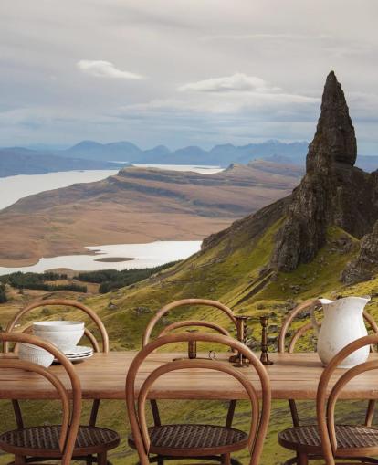 Old Man of Storr Countryside Scotland Wallpaper