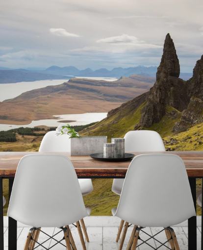 Alter Mann von Storr Countryside Schottland Wallpaper