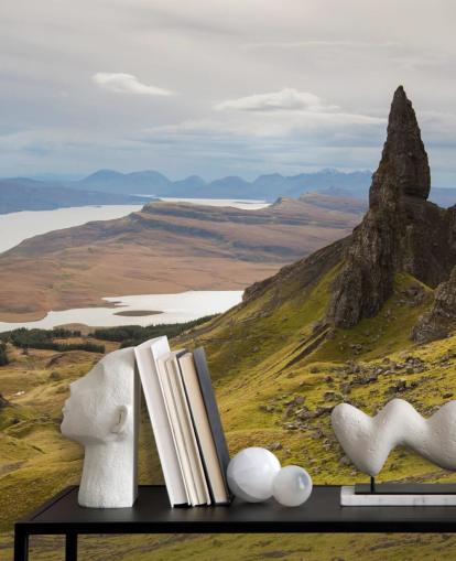 Viejo de Storr Countryside Scotland fondo de pantalla