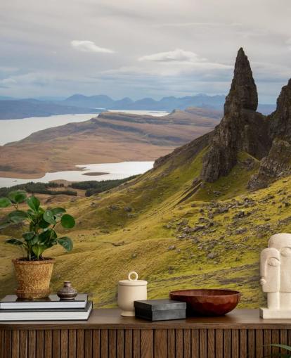 Carta da parati Old Man of Storr Countryside Scozia