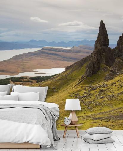 Old Man of Storr Countryside Scotland Wallpaper