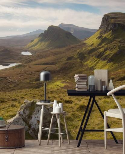 Schöne Skye Schottland Countryside Tapete Schöne Skye Schottland Countryside Tapete