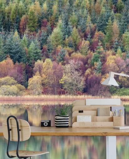 Autumn Forest Lake Wallpaper Autumn Forest Lake Wallpaper