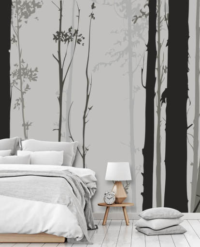 Papel pintado Ciervo pequeño en el bosque