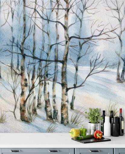 Silver Birch Wallpaper Silver Birch Wallpaper