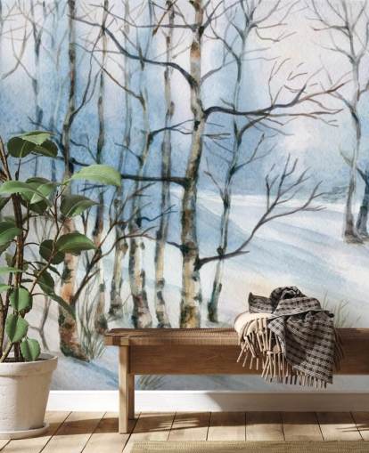 Silver Birch Wallpaper