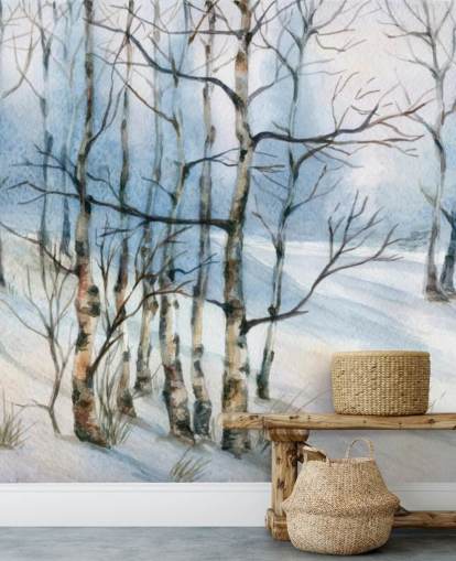 Papier peint Silver Birch