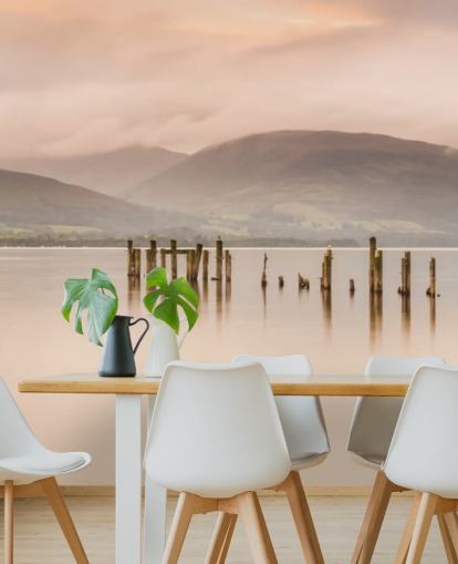 Loch Lomond Lake Bakgrunn