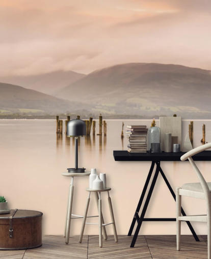 Loch Lomond Lake Bakgrund