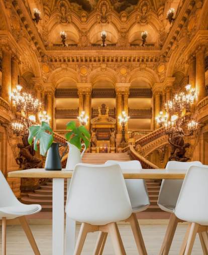 Paris Opera House Bakgrunn Paris Opera House Bakgrunn