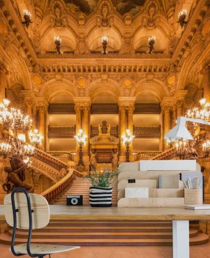 Carta da parati del Teatro dell'Opera di Parigi