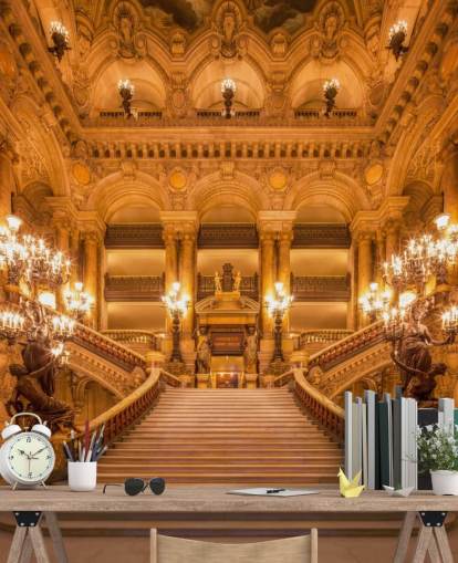 Paris Opera House Wallpaper