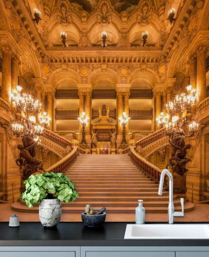 Paris Opera House Bakgrund