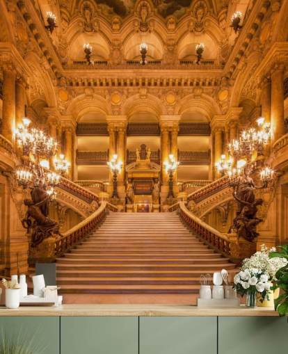 Paris Opera House Bakgrunn
