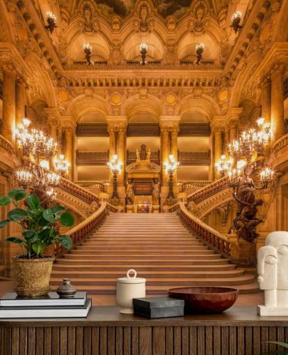 Paris Opera House Baggrund