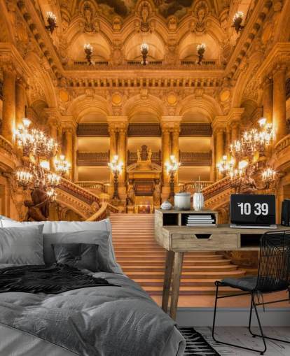 Paris Opera House Bakgrund Paris Opera House Bakgrund