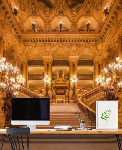 Pariser Opernhaus-Tapete