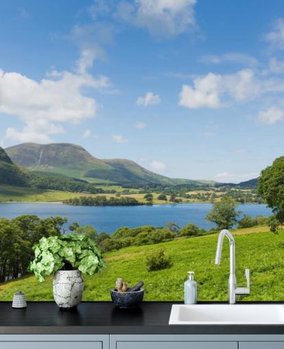 Lake District Lake View på Crummock Water Wall Mural Lake District Lake View på Crummock Water Wall Mural