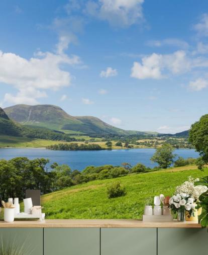 Decorazione murale con vista lago e acqua Crummock Decorazione murale con vista lago e acqua Crummock