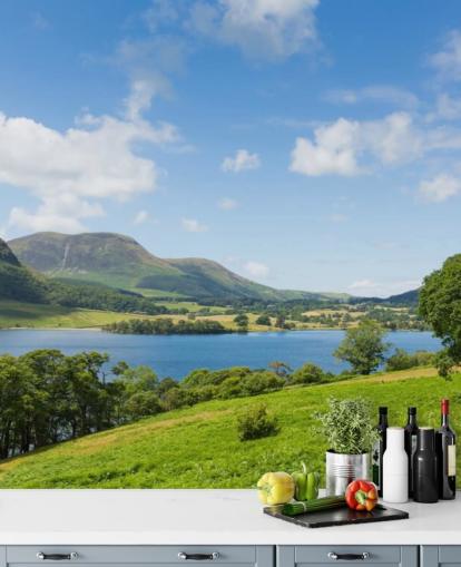 Lake District Lake View på Crummock Water Wall Mural Lake District Lake View på Crummock Water Wall Mural
