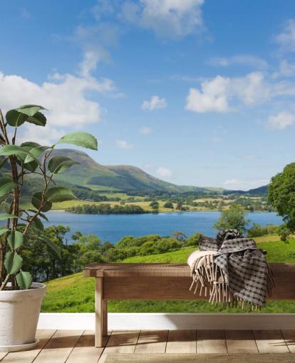 Lake District Lake View at Crummock Water Wall Mural