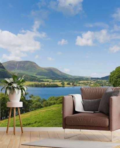 Lake District Lake View at Crummock Water Wall Mural