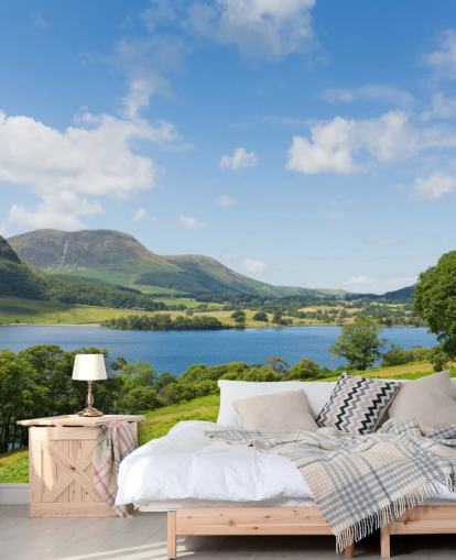 Lake District Lake View bij Crummock Water Wall Mural Lake District Lake View bij Crummock Water Wall Mural