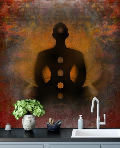 padmasana och chakra