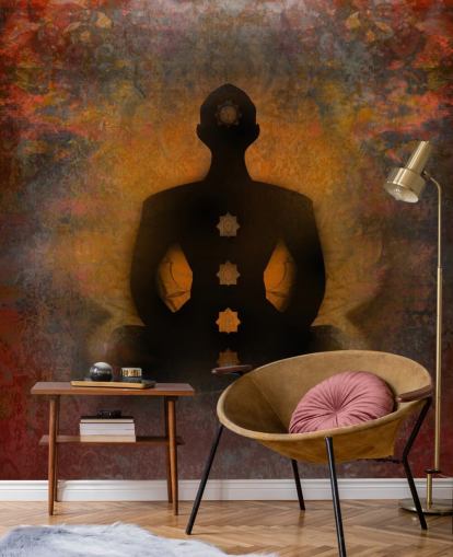 padmasana and chakra