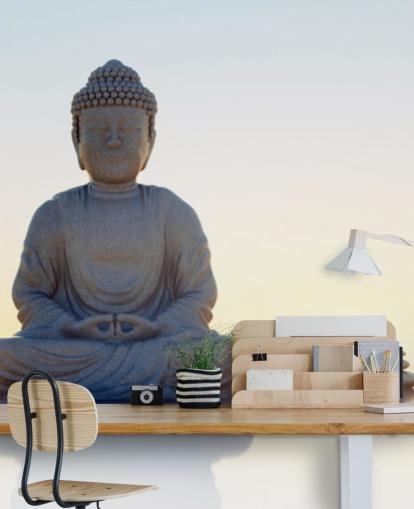 Buddha Panoramisk Buddha Panoramic Wallpaper