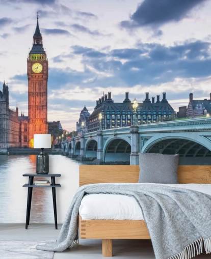 Londoner Westminster-Wandbild