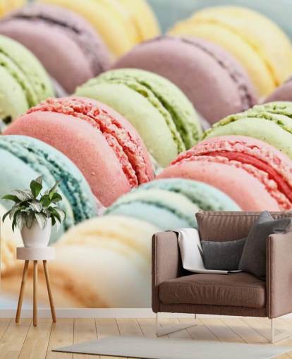 papel pintado macarons de colores pastel papel pintado macarons de colores pastel