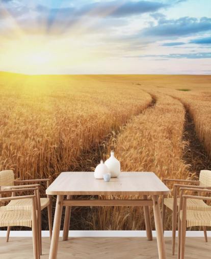 Papel pintado Prado de trigo