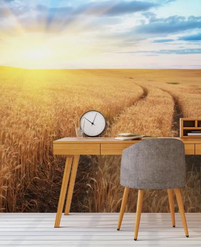 Meadow of Wheat Wallpaper Mural